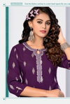 Rockstar Vol 2 By H Dot Heavy Bombay Rayon Printed Kurtis Wholesale Market In Surat